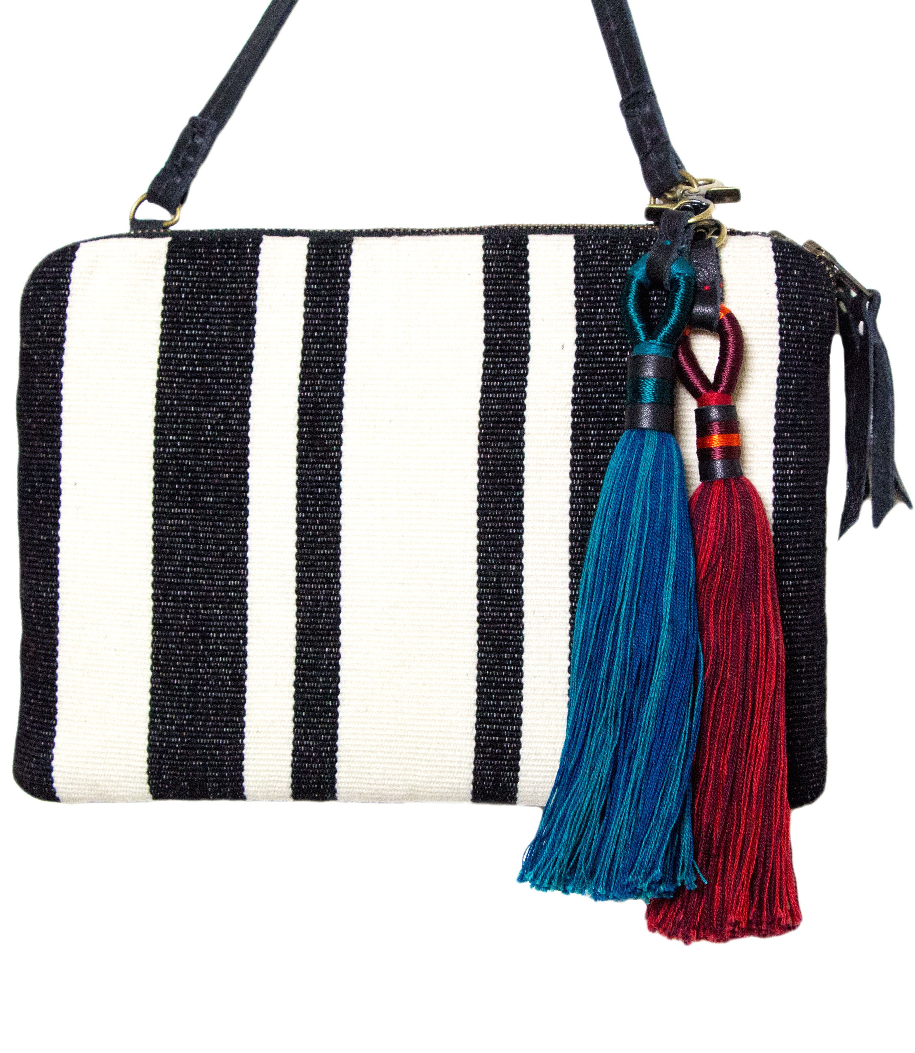 *Exclusive Contrast Stripe Andrea Cross Body Bag | Accompany