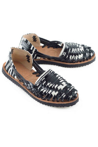 Woven Leather Huarache Sandals – Accompany