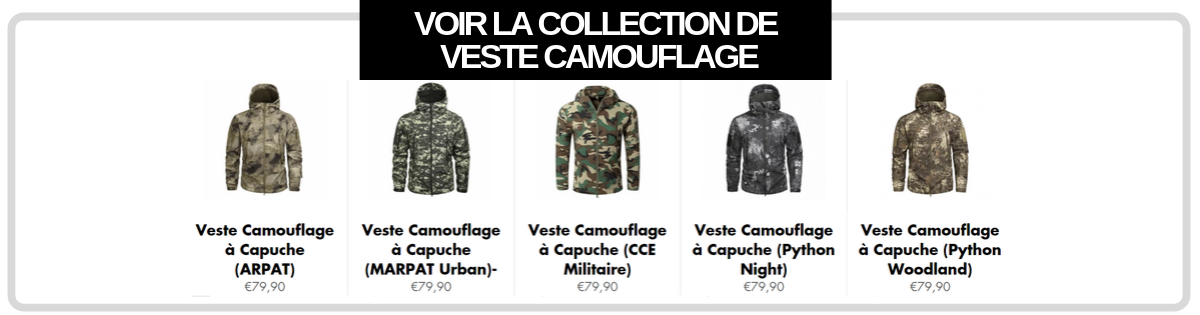 Vetements de camouflage