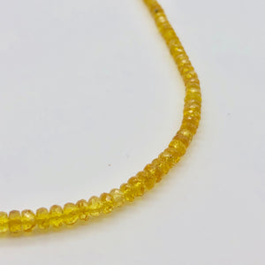 2 Genuine Unheated Canary Yellow Sapphire 3x2mm Faceted Beads 005734 - PremiumBead Alternate Image 5