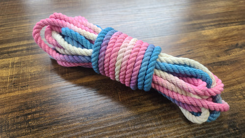 White cotton shibari rope – Ropeboundkitten