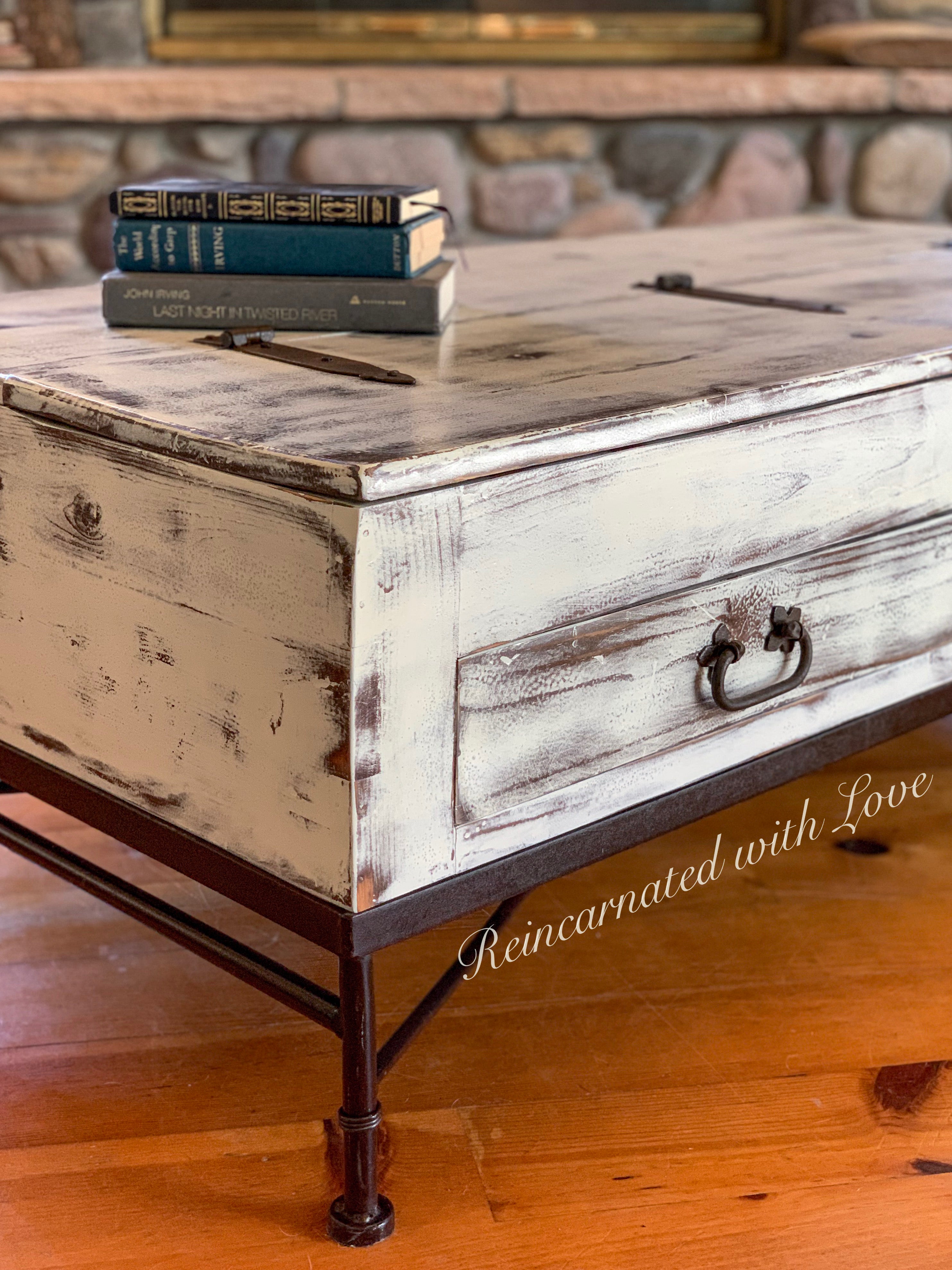 Lift Top Coffee Table Farmhouse Furniture Reincarnated With Love Reincarnated With Love