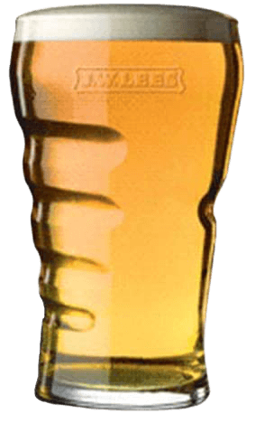 JW Lees Grip Pint Glass – Keg Man