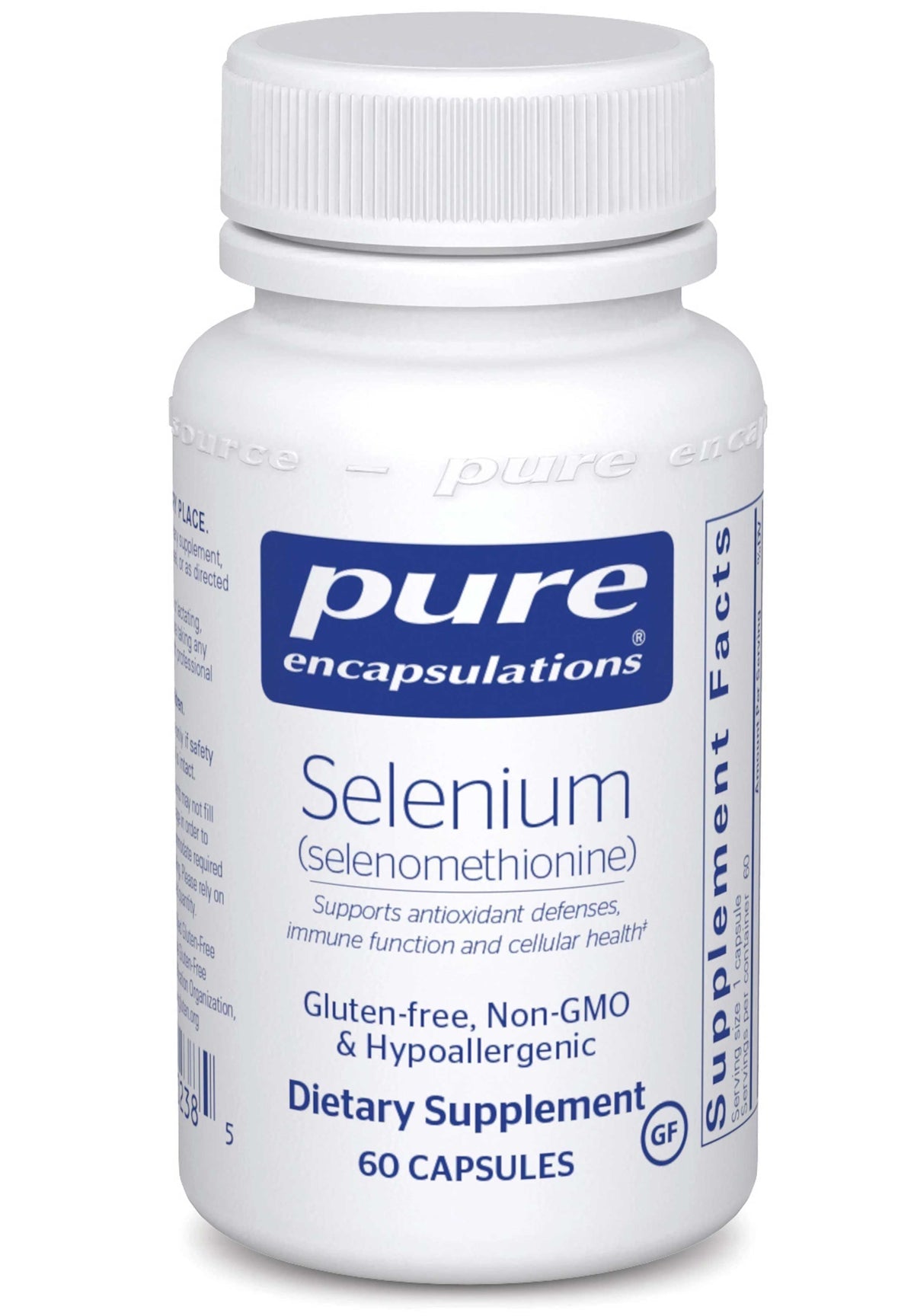Pure Encapsulations Selenium (selenomethionine)  60 Capsules