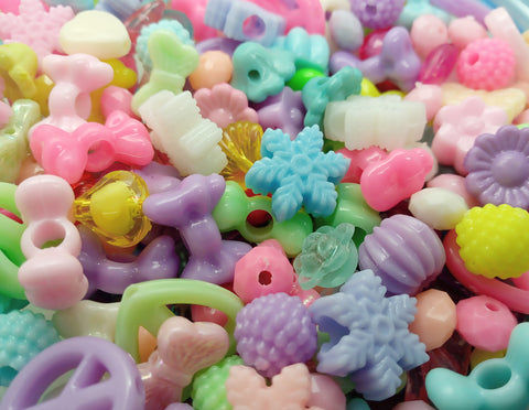 100 14mm Mixed Color Butterfly Beads Plastic Butterflies Loose Acrylic –  Smileyboy Beads