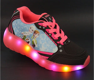 tenis led com rodinha infantil