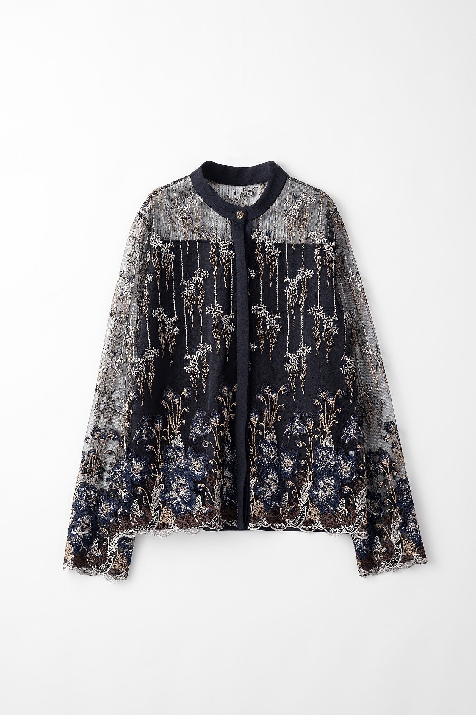 新品MURRAL Everlasting embroidery blouse シャツ | tsa.com.ar
