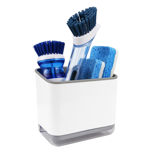 The Crown Choice Kitchen Sponge and Brush Holder – Sink Caddy