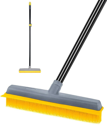 Rubber Broom, Stanley Rubber Broom with Telescopic Handle