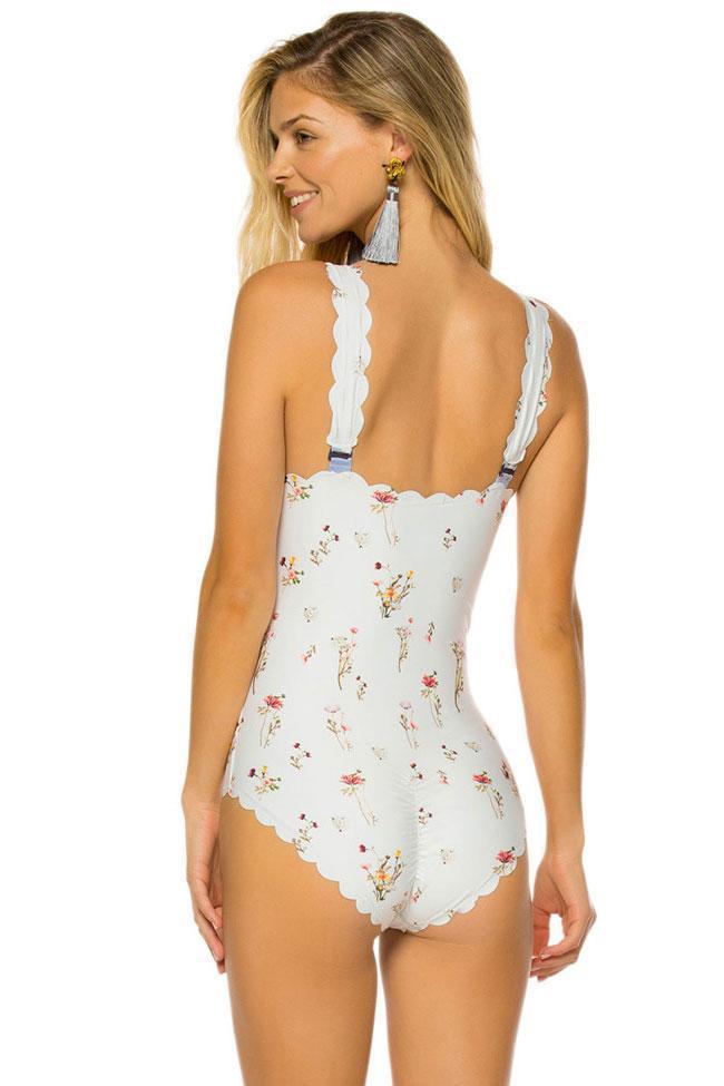 floral swimsuit