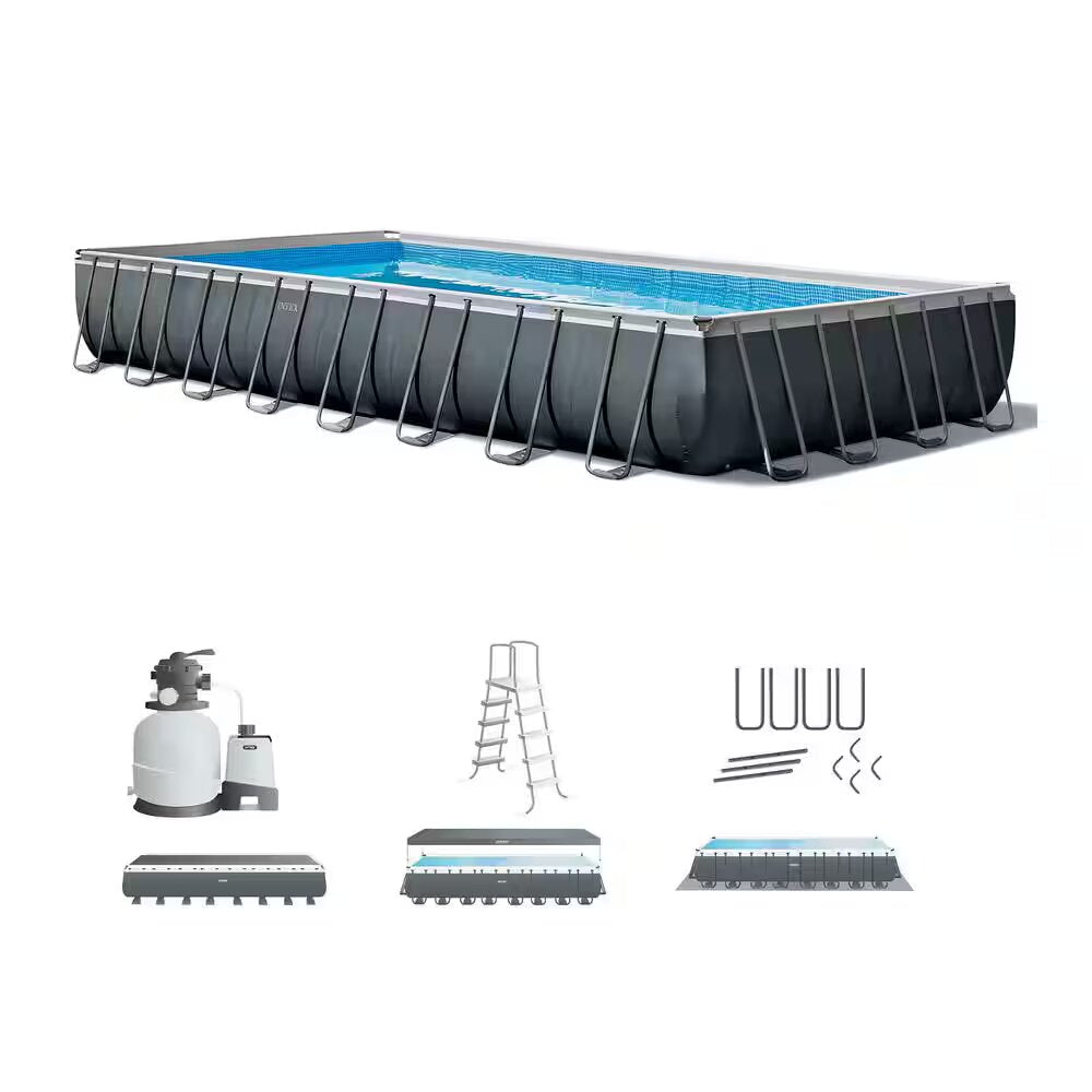 Intex - Rectangular Frame Pool Set - (L 975 x B 488 x H 132 cm)
