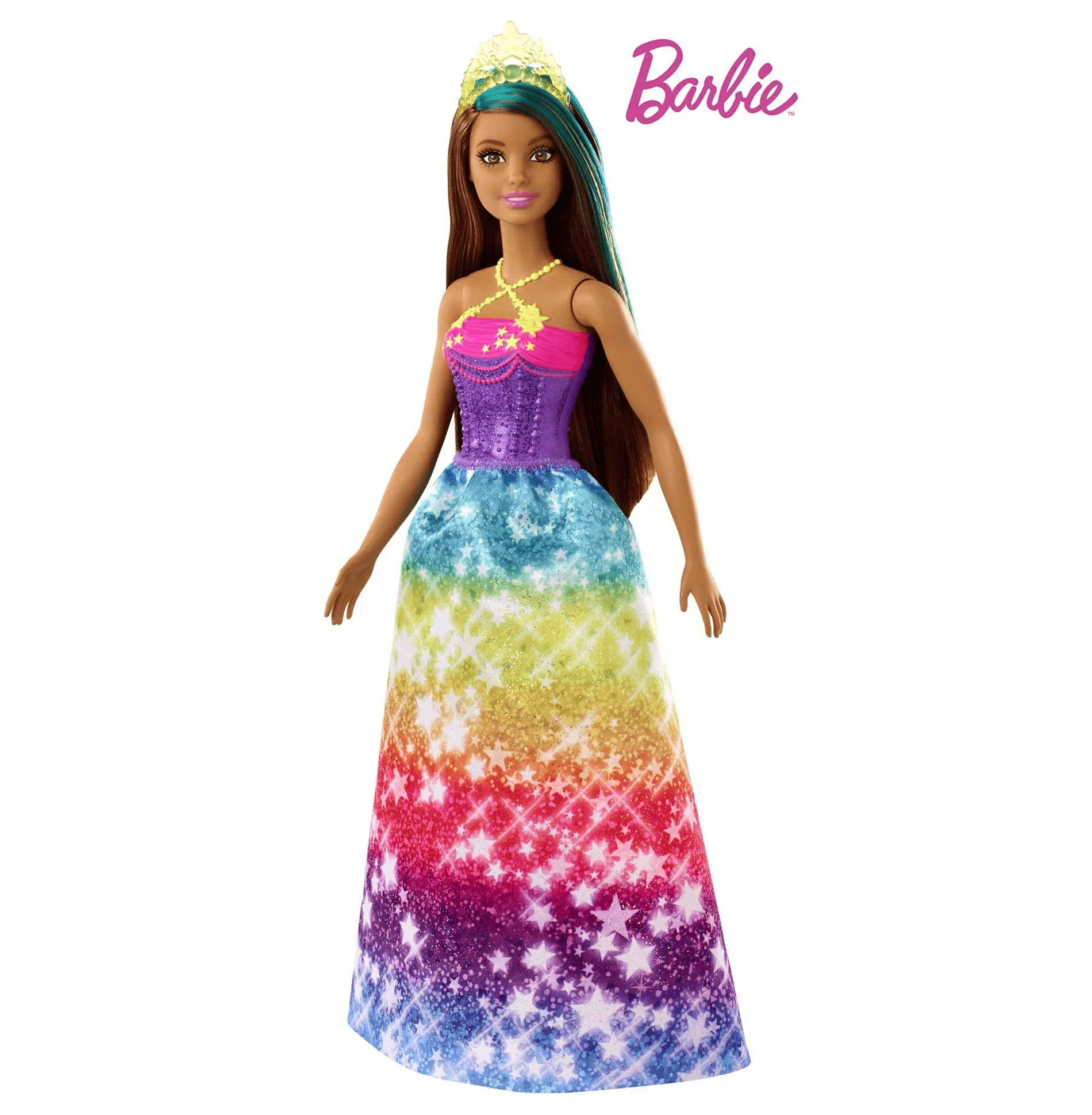 Barbie Dreamtopia Star Purple Dress Doll