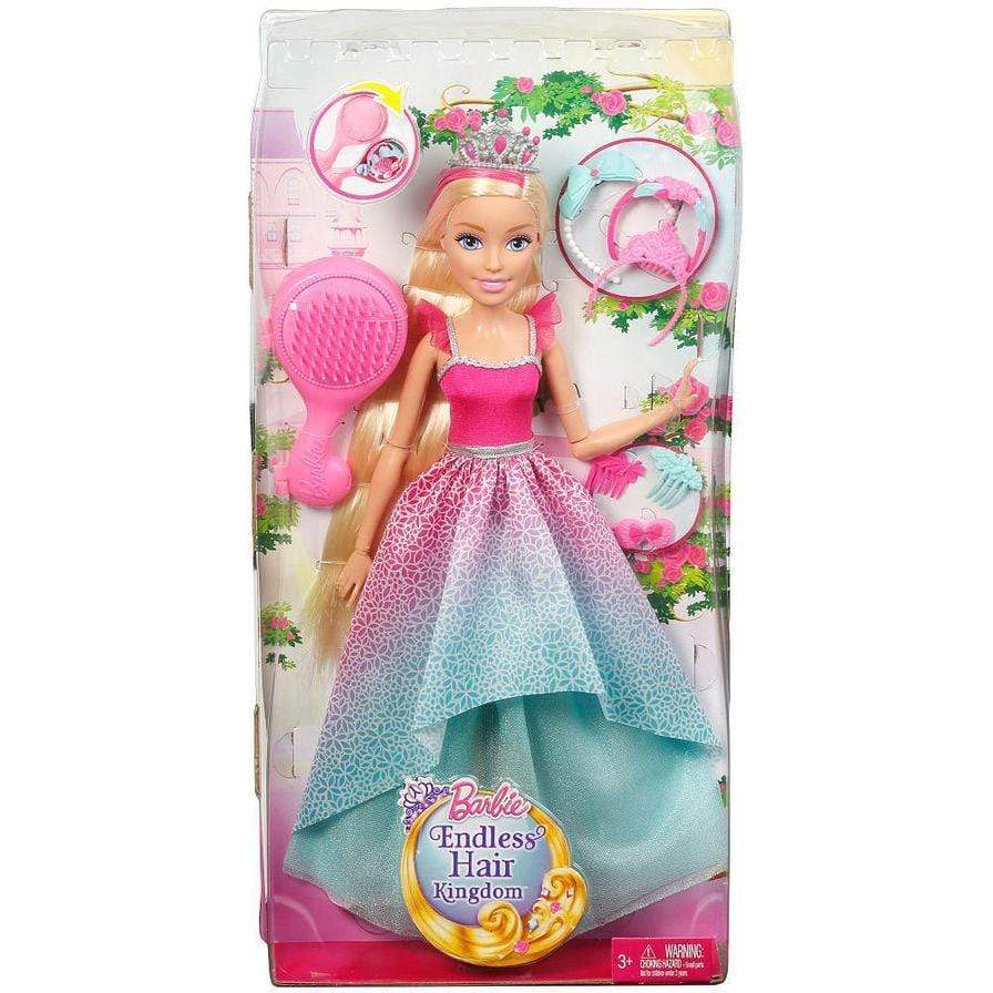 Raap bladeren op Hick Oprecht Barbie Dreamtopia Wispy Forest Princess in Pink and Blue Gown (43 cm)