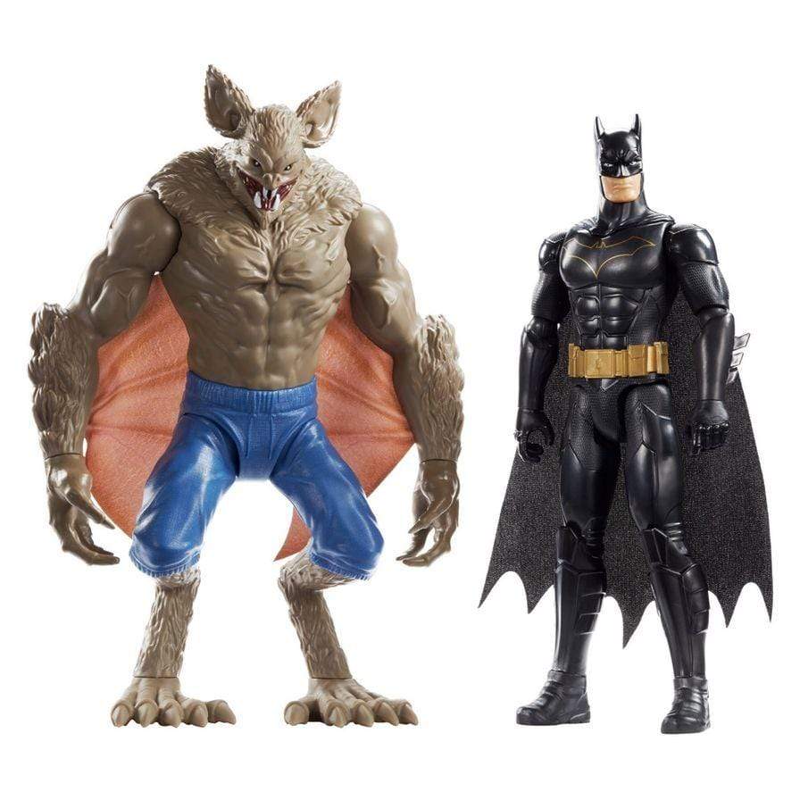 DC Comics- Batman Missions Batman and Man-Bat Action Figures