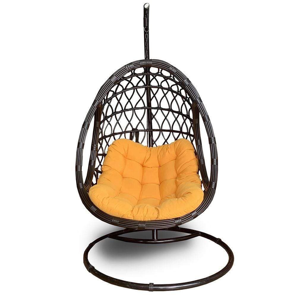 red lufta swing chair