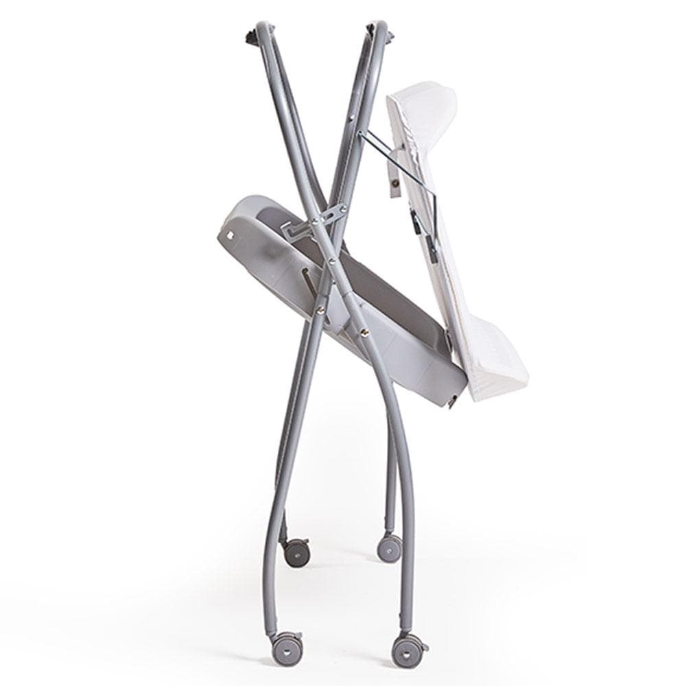 Ifam Baby Foldable Standing Bath Diaper Changer Gray