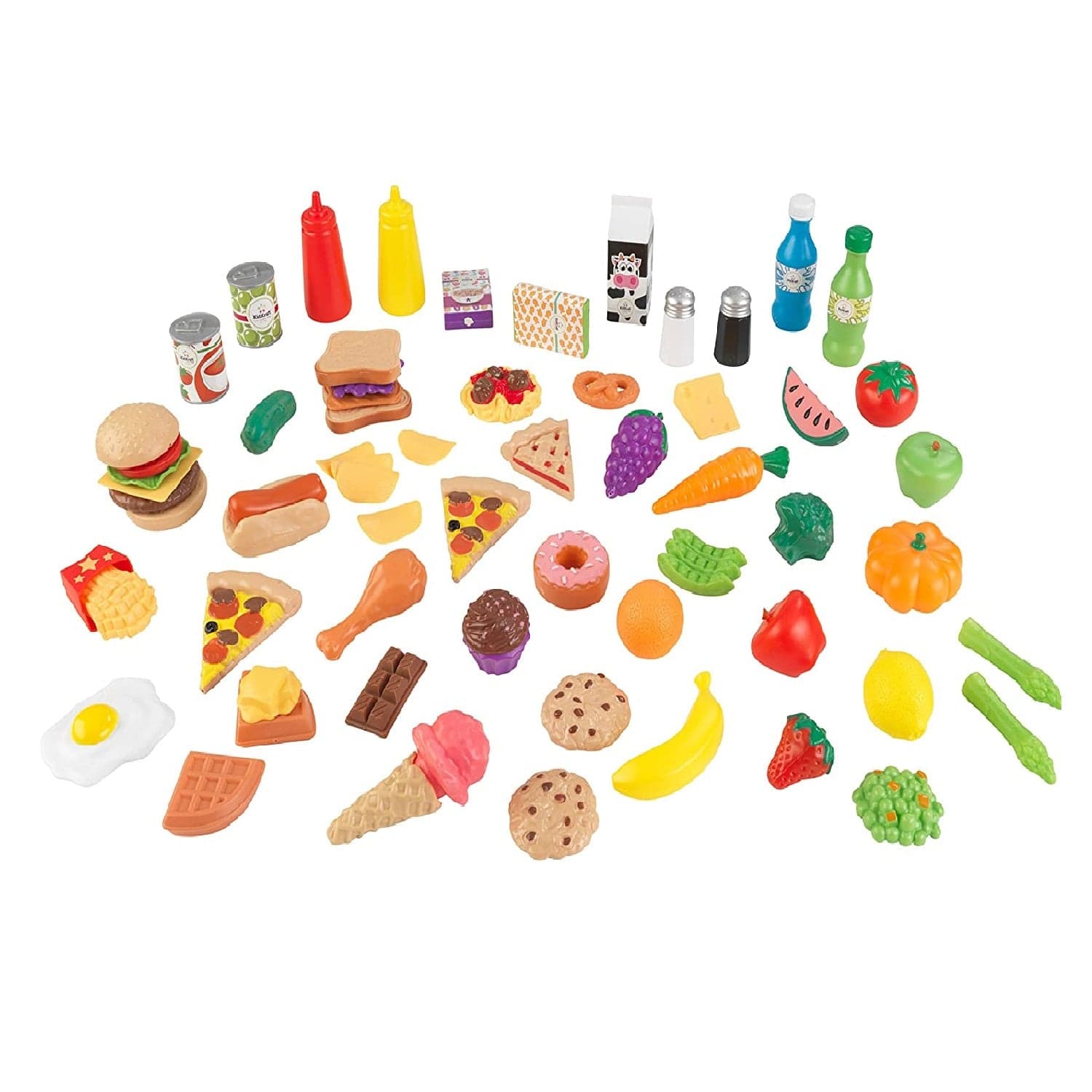 kidkraft 65 piece play food