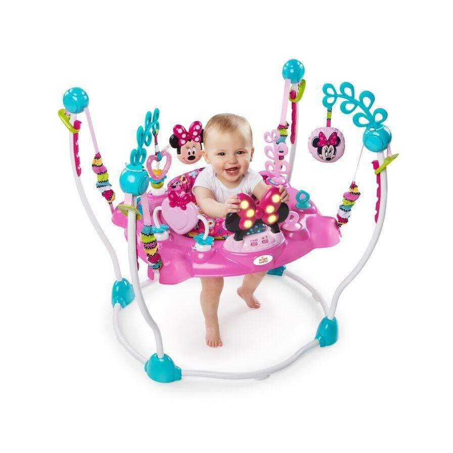 bright starts minnie mouse activity jumper