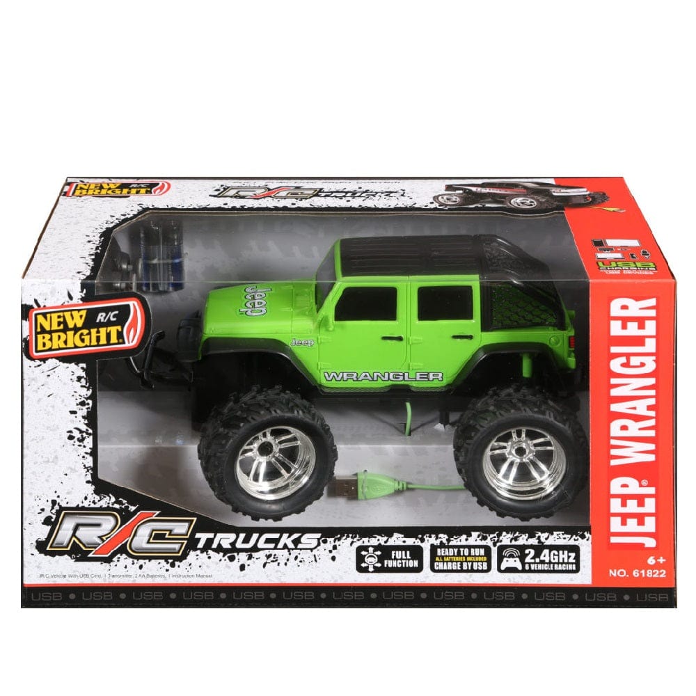 New Bright RC 1:18 RC Chargers 4-Door Jeep