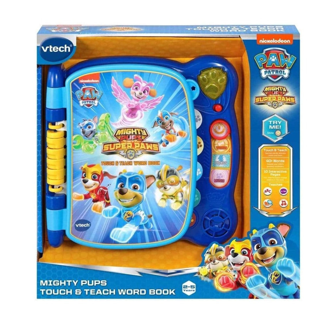 Vtech Paw Patrol Mighty Pups Touch & Teach Word Book