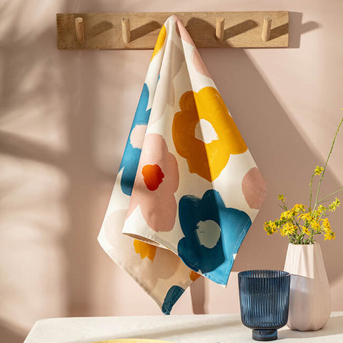 Floral Tea Towel by The Moonlit Press featured in The Guardian