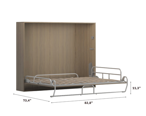 Nova - White Horizontal Murphy Bed - image 2