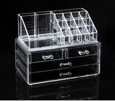 Organization Acrylic Transparent Makeup Organizer Storage Boxes