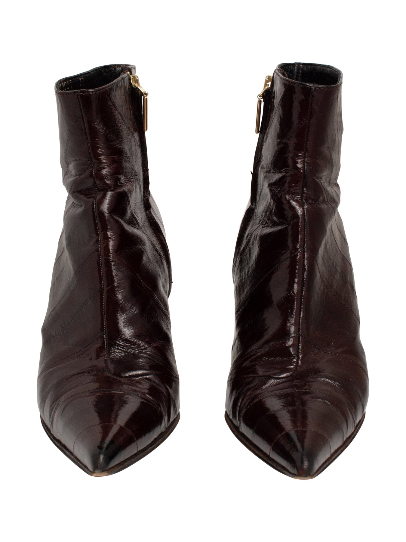 Dolce & Gabbana Brown Eel Skin Boots – Audrey's of Naples