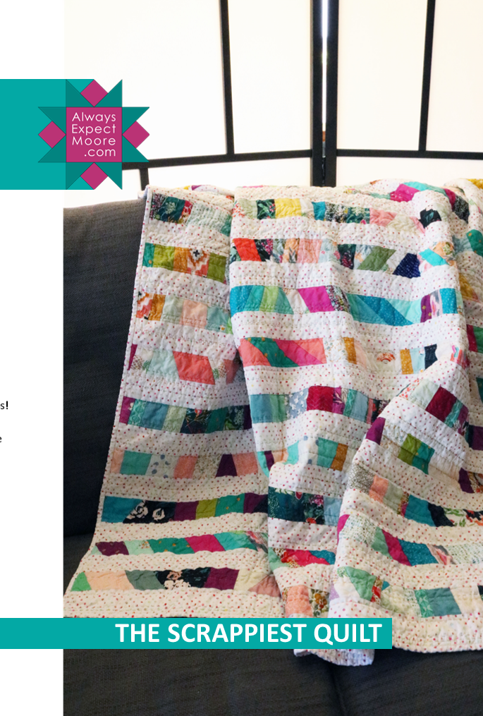 The Scrappiest Quilt - Digital Download Pattern – Carolina Moore
