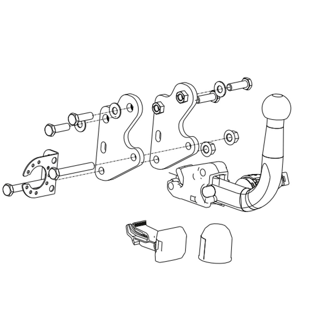 genuine-nissan-townstar-xfx-towbar-removable-position-2-high