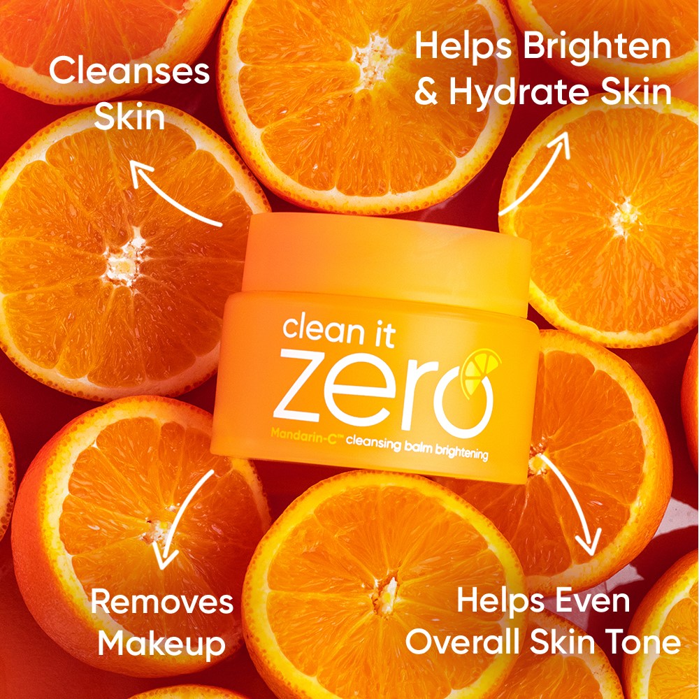 Clean it Zero Mandarin-C Cleansing Balm Brightening – Banila Co