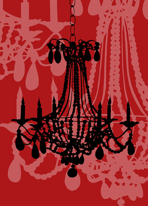 76036 Chandelier 4 Wine, by Sowell, available in multiple sizes