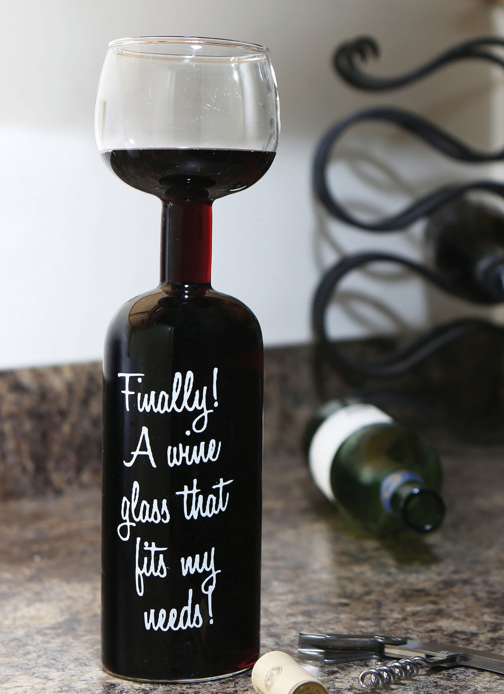 Fancy Wine Cocktail Glass with Built-in Straw – wine-store-accessories