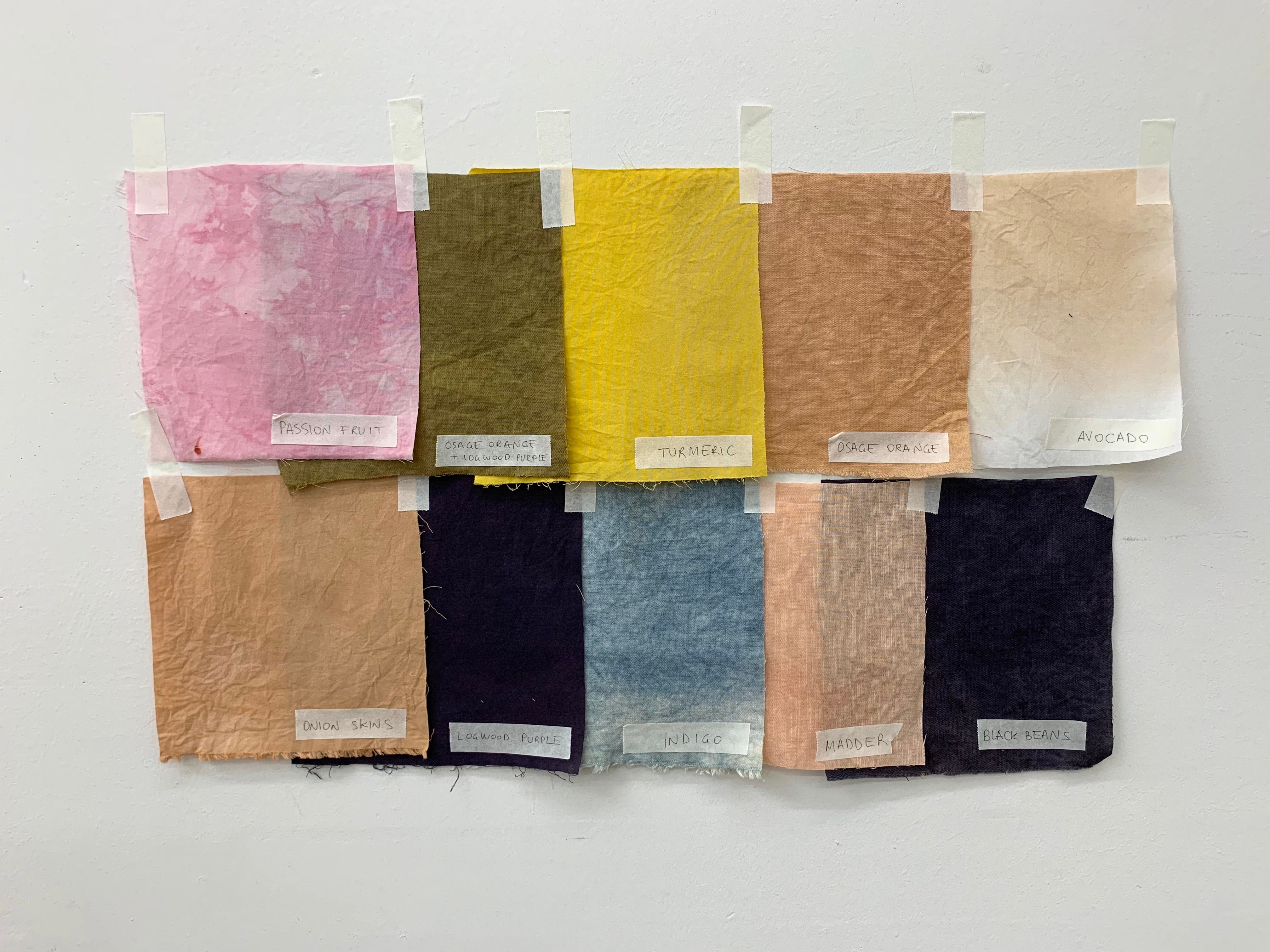 From Garden to Garment: the process of natural dyeing