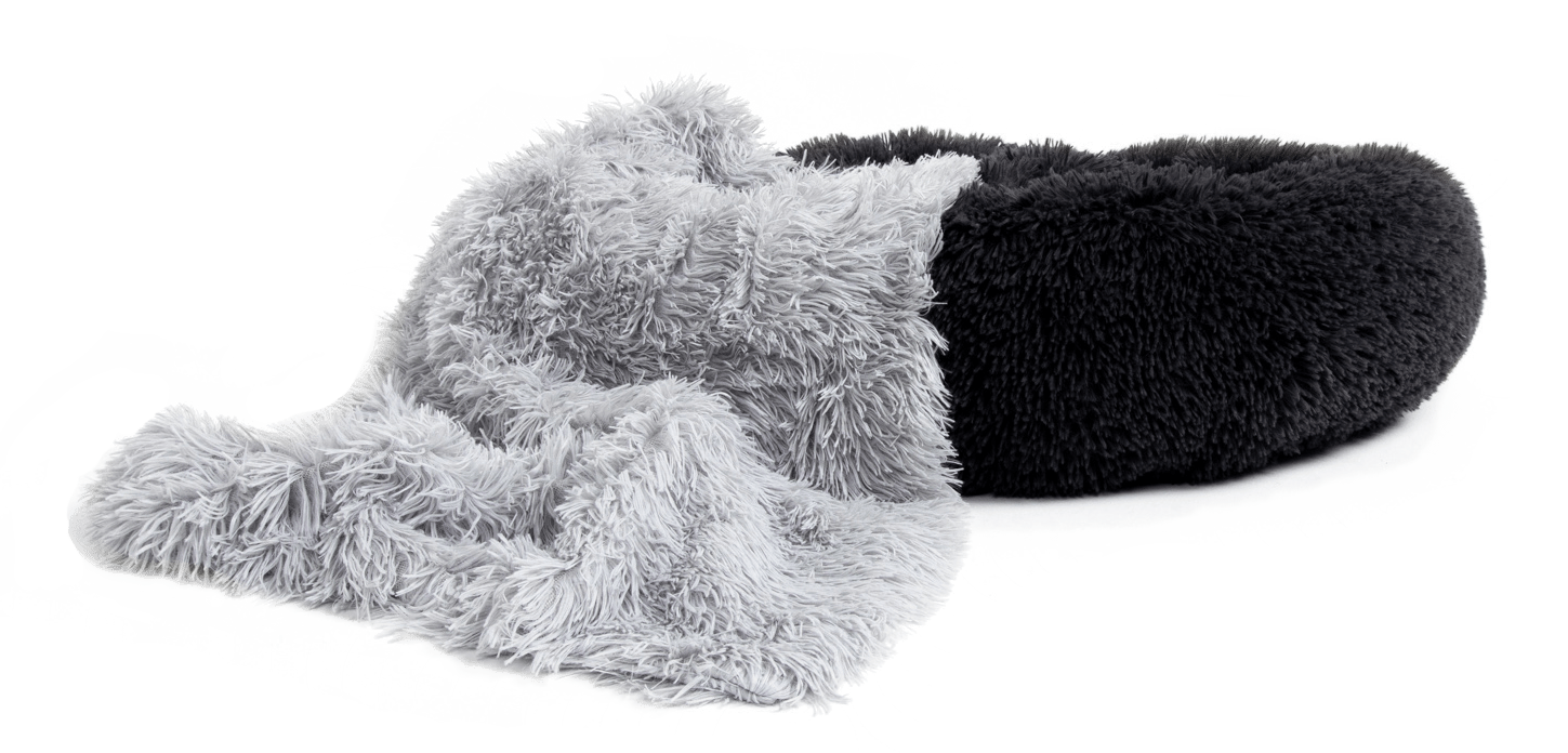 Cozy Cuddler Vegan Fur Calming Cuddler Soothing Throw Blanket for Dogs & Cats Best Friends by Sheri