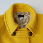 J. Crew Yellow Winnie Wool Jacket Size 10