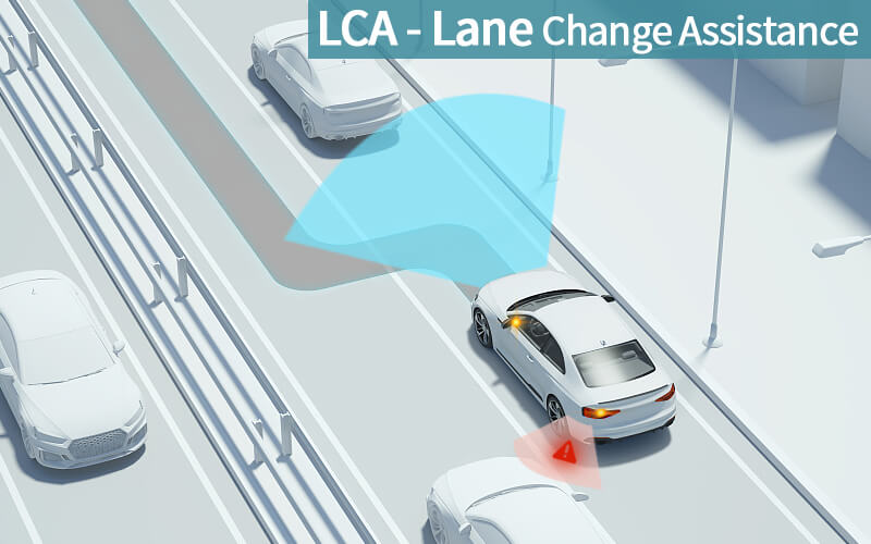 77GHz Universal Car Radar Blind Spot Sensor System