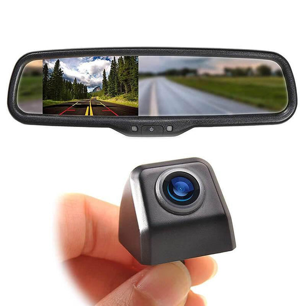 Handy 10  Wireless Rear View Mirror Dashcam Backup Camera Hitch Camera