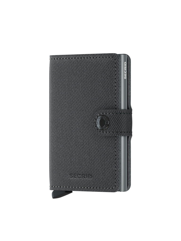 Mini wallet - Stitch linea black - ID Mens