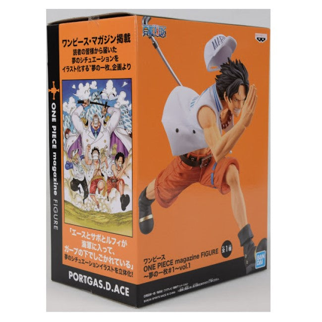 Banpresto Magazine Piece Of Dream One Piece Ace Figure L Anime Remix