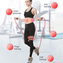 Adjustable Skipping Rope Tangle-Free with Foam Handles.