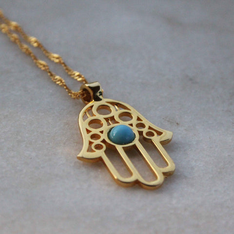 Hamsa Hand Pendant