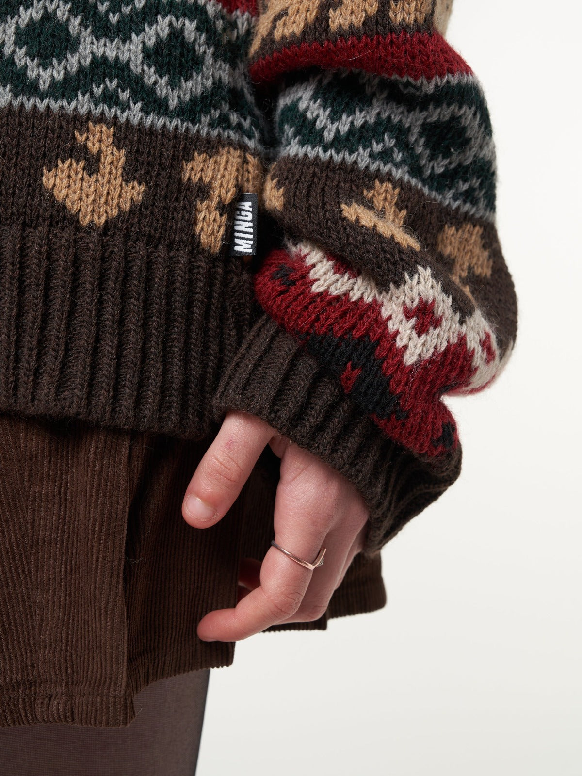 Granny Jacquard Knit Jumper | Minga London