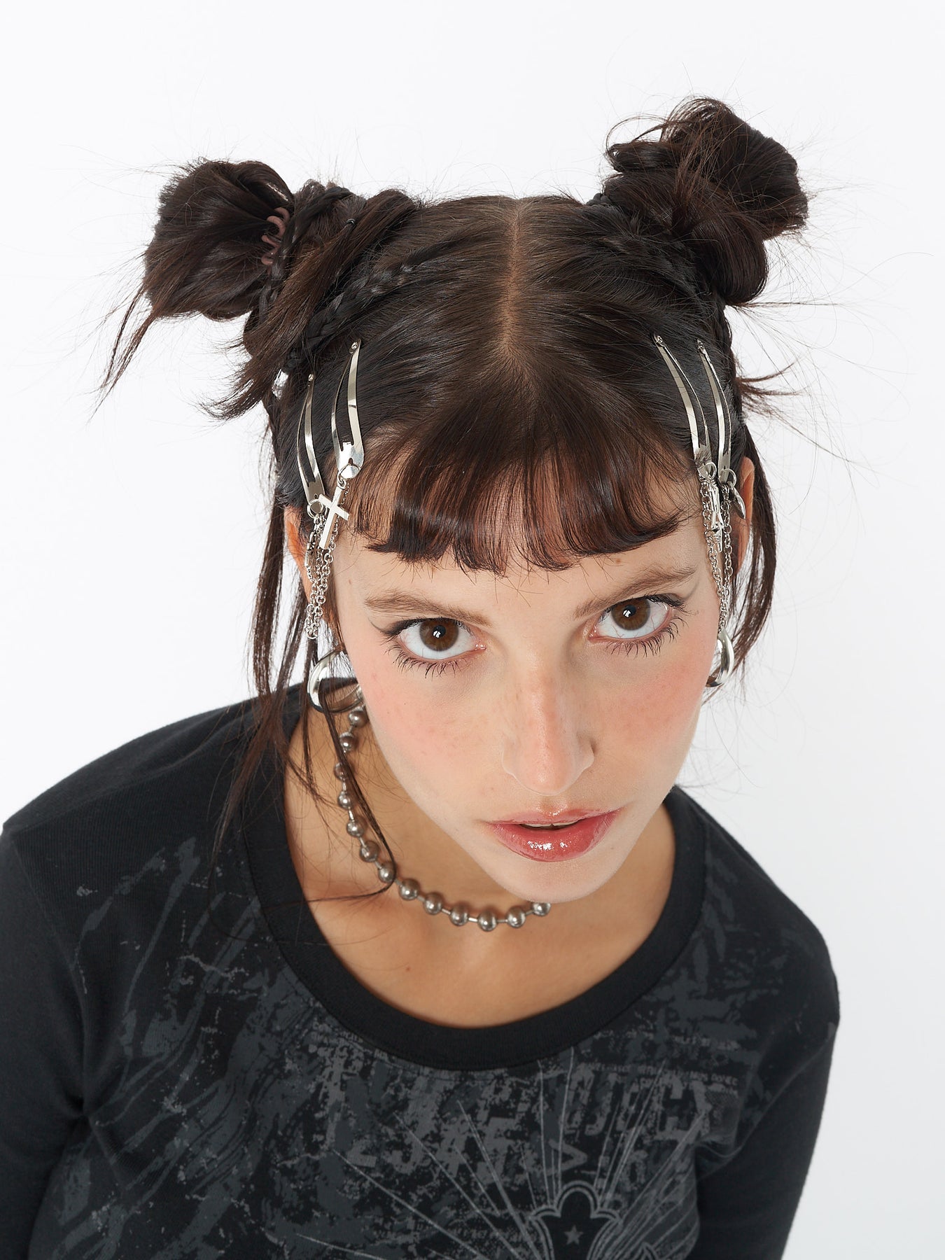 Cyber Angel Hair Clips Set | Minga London