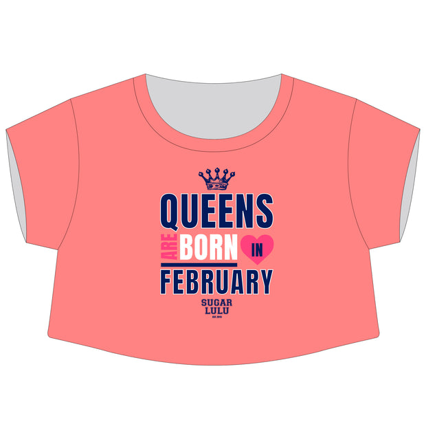 February Girl, February Queen Leggings For Women. Birthday Queen