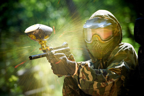 How does a paintball mask work in airsoft? - Gunfire