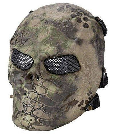 Freahap Airsoft Half Face Mask Brown