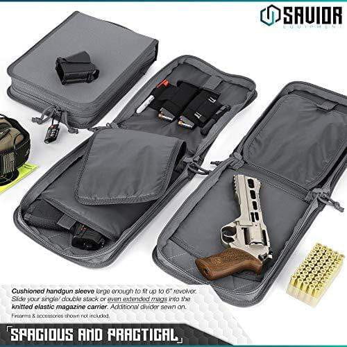 Savior Equipment Padded Tactical Single Handgun Pistol Bag