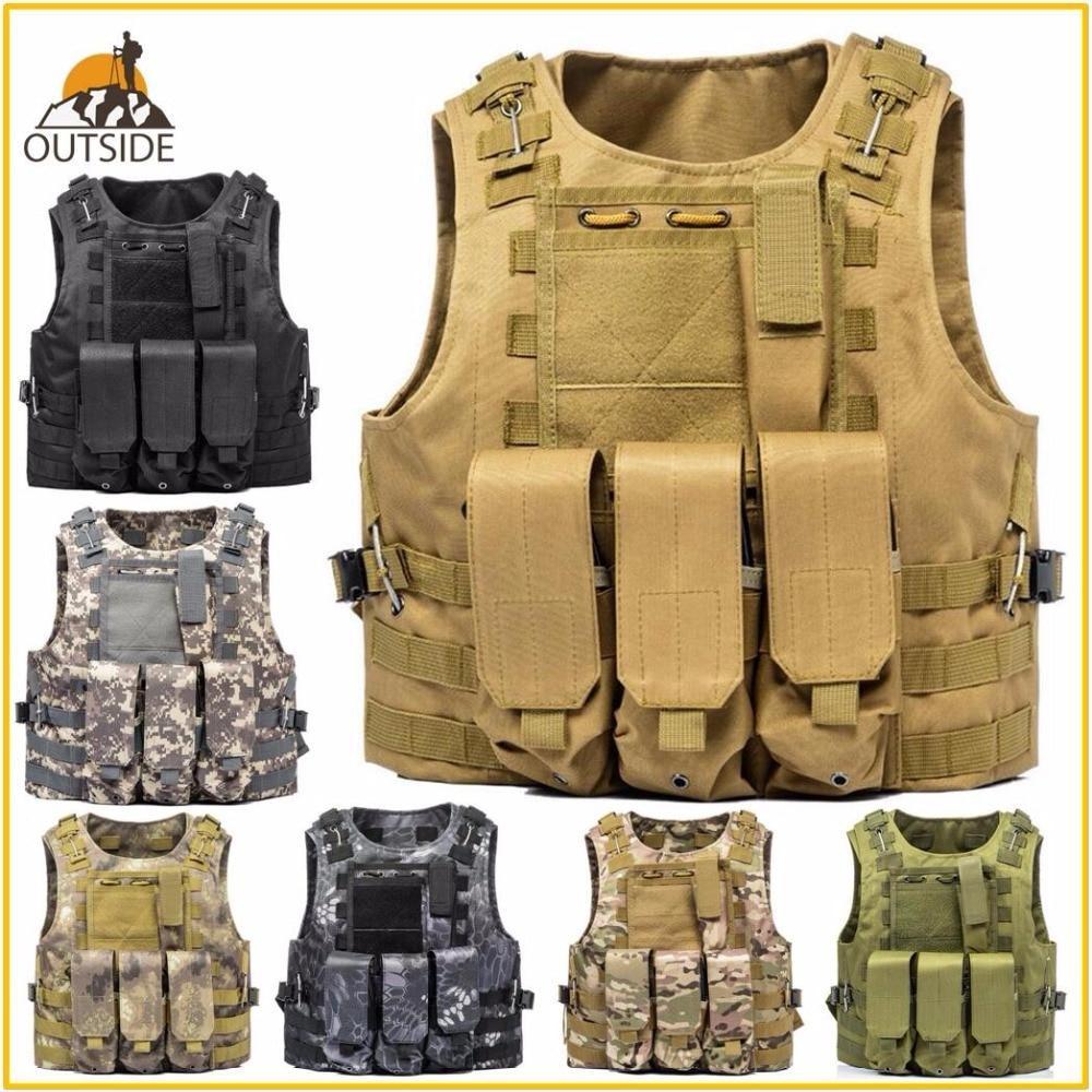 Supering Airsoft USMC Tactical Molle Combat Assault Plate Carrier