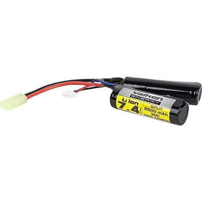 Valken Airsoft Battery Li-Ion 7.4V 2500mAh Stick Style Dean High Outpu